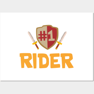 #1 Rider Posters and Art